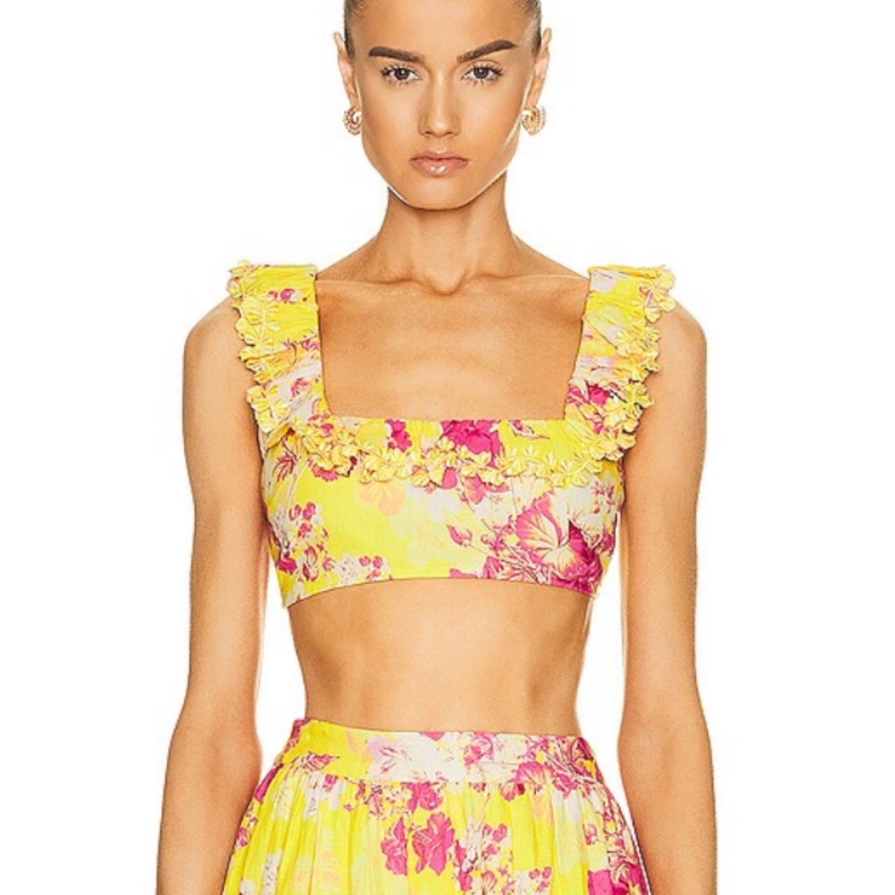 HEMANT & NANDITA Auril Crop Top